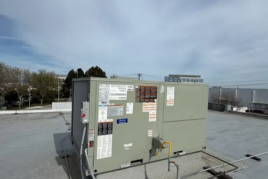 New American Standard rooftop HVAC replacement in South San Francisco